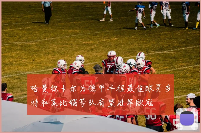 哈曼称卡尔为德甲半程最佳球员多特和莱比锡等队有望进军欧冠